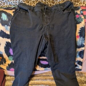 Torrid Dark Gray Skinny Jeans for Women